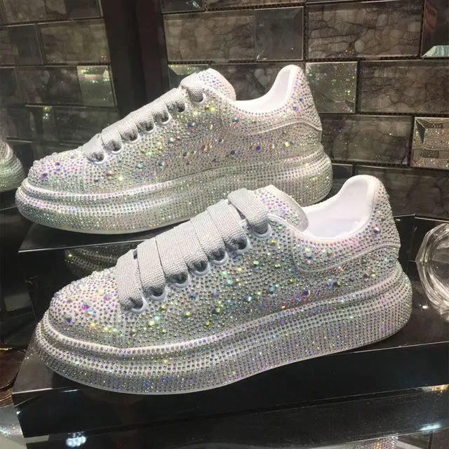 WW | Luxus Sportschuhe mit Kristallen