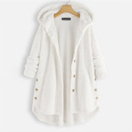 WW | Stylische, Superweiche Fleece-Kapuzenjacke