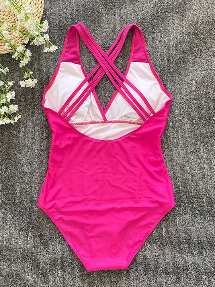 W&W Mode | Eleganter Einteiliger Badeanzug für Damen