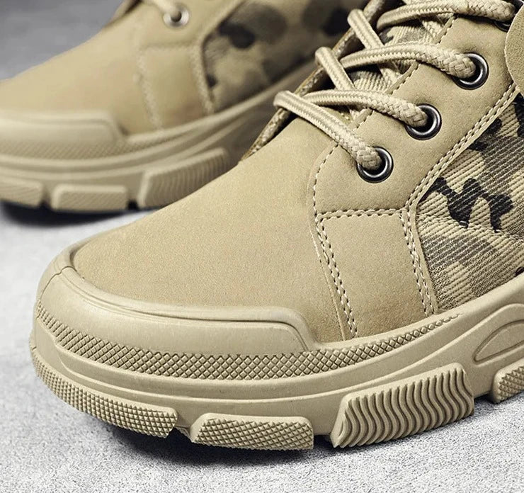 W&W Mode | Outdoor Stiefel Mit Tarnmuster Für Herren