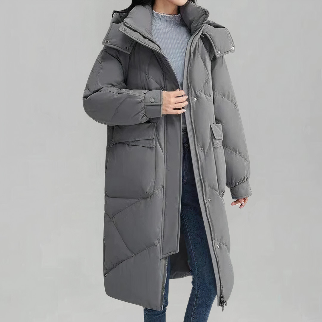 W&W Mode - Lange Daunenjacke