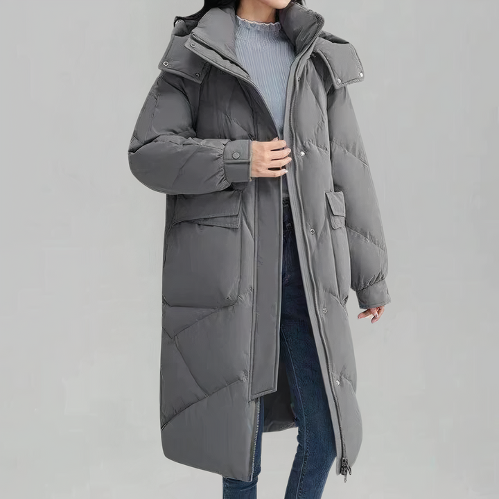 W&W Mode - Lange Daunenjacke