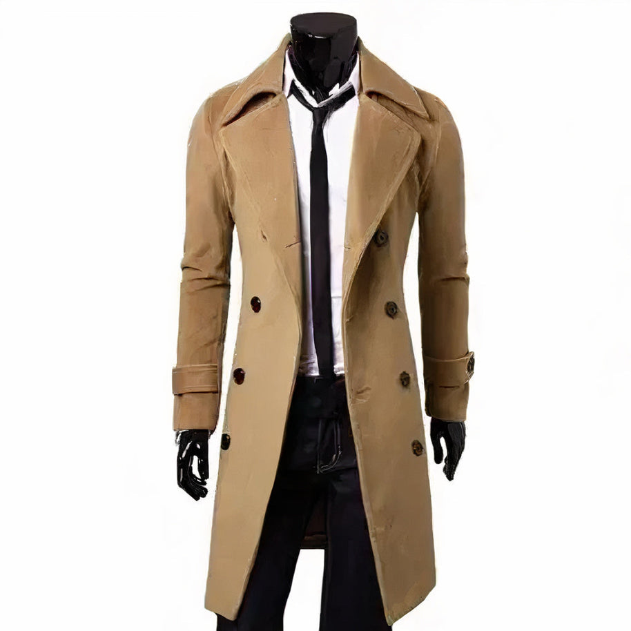 WW | Herren Trenchcoat Im Britischen Stil