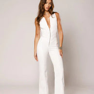WW | Hollywood Herz Ausschnitt Bodycon Jumpsuit – Stilvoll und Figurschmeichelnd