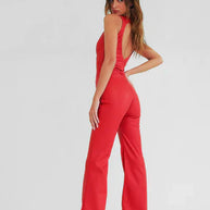 WW | Hollywood Herz Ausschnitt Bodycon Jumpsuit – Stilvoll und Figurschmeichelnd