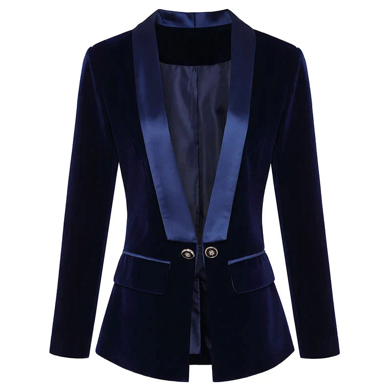 WW | Samt Blazer Damen