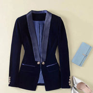 WW | Samt Blazer Damen