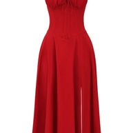 Blumiges Corsagenkleid