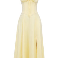 Blumiges Corsagenkleid