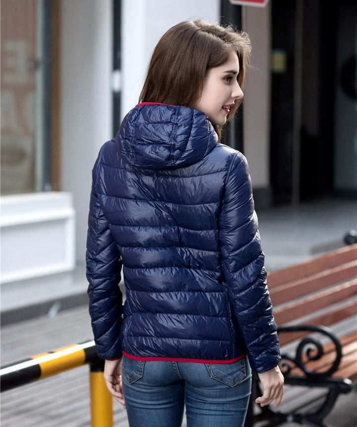 W&W Mode | Wendbare Ultra Leichte Daunenjacke