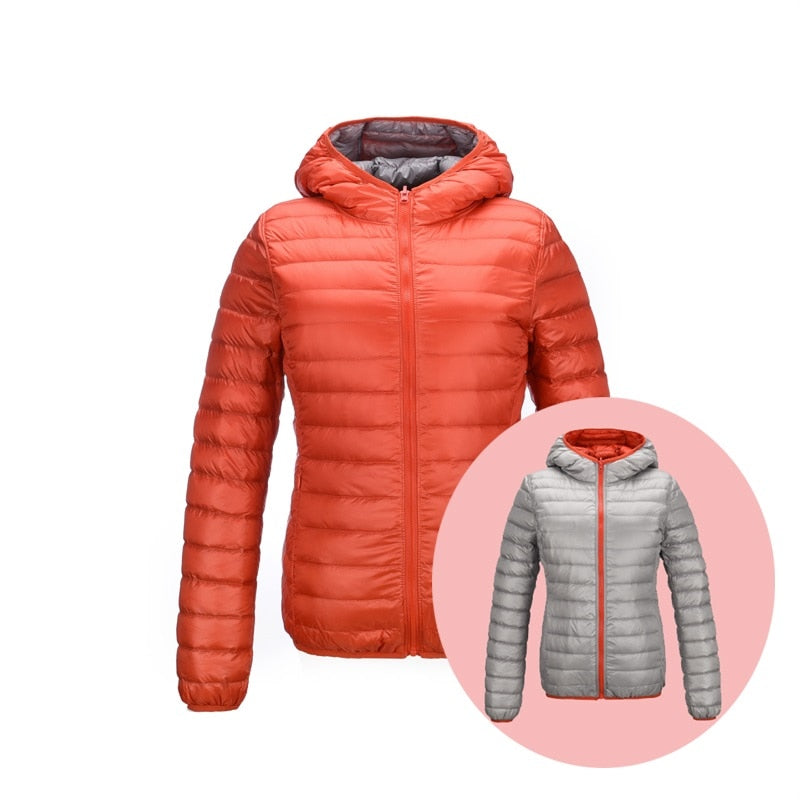 WW | Wendbare Ultra Leichte Daunenjacke