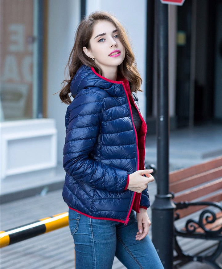 W&W Mode | Wendbare Ultra Leichte Daunenjacke