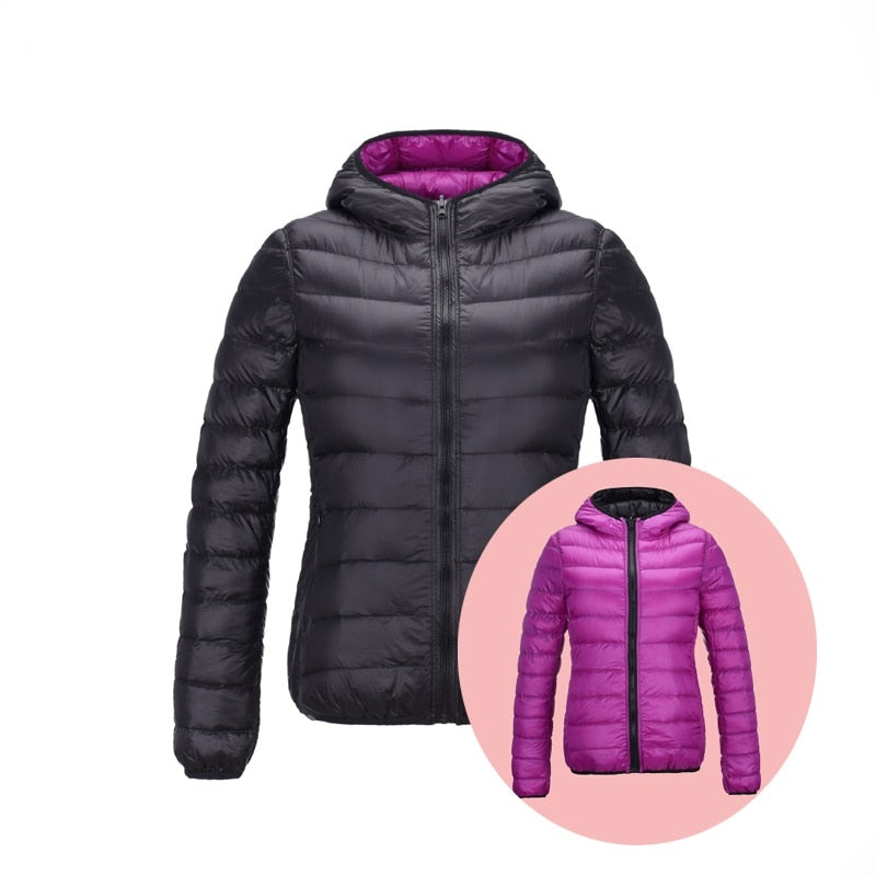 WW | Wendbare Ultra Leichte Daunenjacke