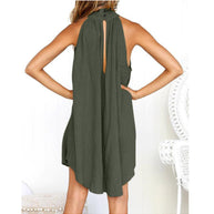 WW | Elegantes halblanges Sommerkleid