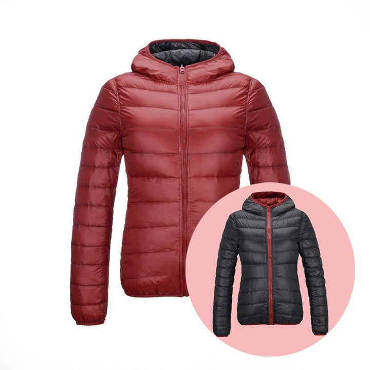 W&W Mode | Wendbare Ultra Leichte Daunenjacke