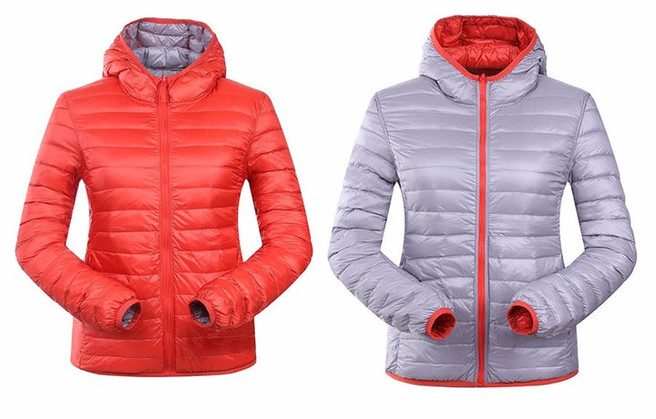W&W Mode | Wendbare Ultra Leichte Daunenjacke
