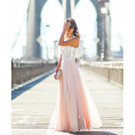 WW | Maxi-Spitzenkleid Im Brautstil Acorina