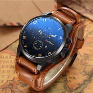 WW | Luxe Navigator Uhr Lederband