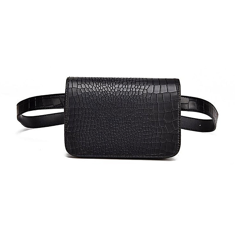 WW | Alligator-musterte lässige Bauchtasche