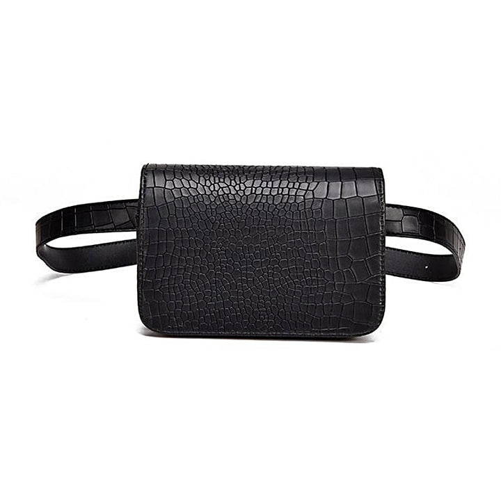 W&W Mode | Alligator-musterte lässige Bauchtasche