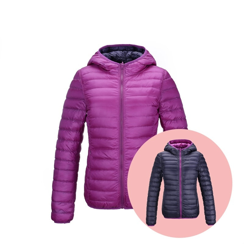 WW | Wendbare Ultra Leichte Daunenjacke