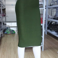 WW | Großhandel Frauen Sommer Mode Sexy Schwarz Blau Orange Rot Beige Bandage Rock Designer A-Linie Bleistiftrock Faldas 60Cm