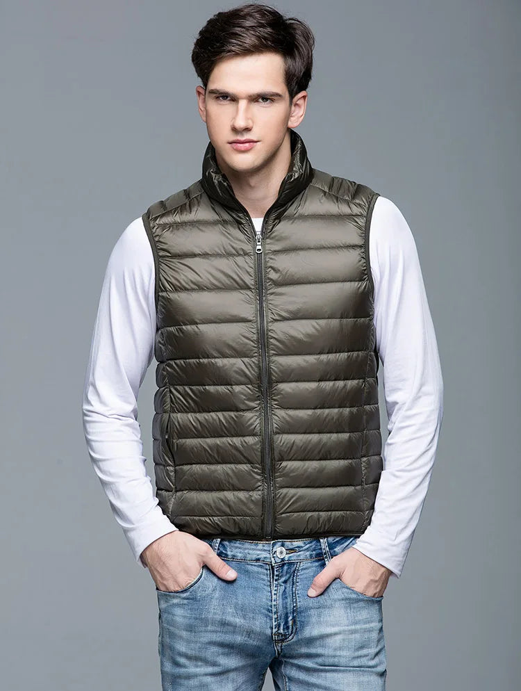 W&W Mode | Stilvolle Moderne Ultraleichte Weste Für Männer
