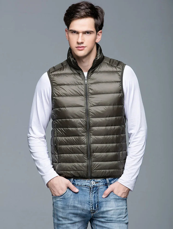 W&W Mode | Stilvolle Moderne Ultraleichte Weste Für Männer