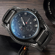 WW | Luxe Navigator Uhr Lederband