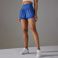 WW | Gym Sport Laufshorts Für Damen Mit Hoher Taille