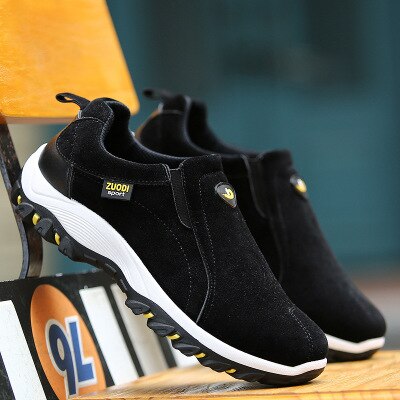 W&W Mode | Slip-On Sneaker für Herren mit elastischen Einsätzen – Komfort und Bequemlichkeit für den täglichen Gebrauch