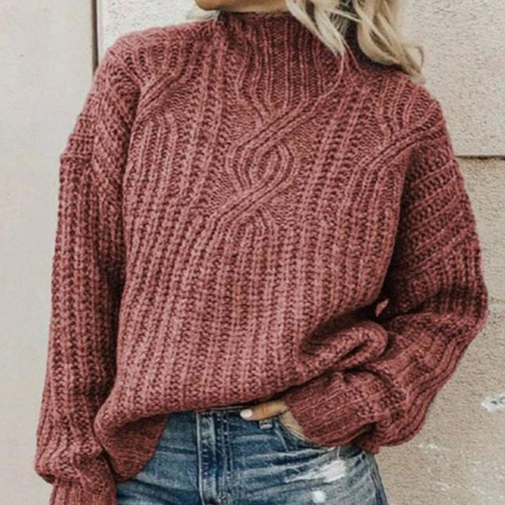 ÜberGröße Rollkragenpullover