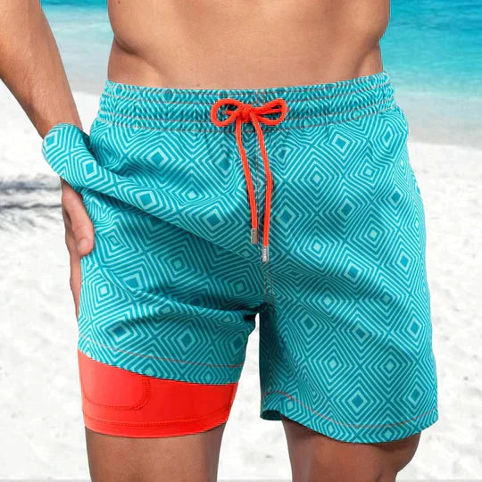 WW | Trendy Herrenbadehose Mit Einzigartigem Design