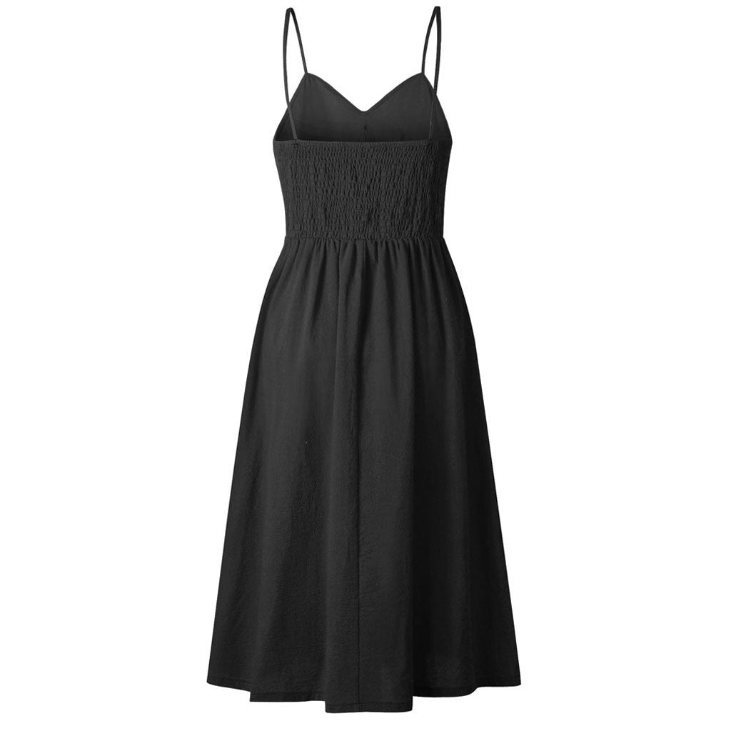 WW | Damen-ärmelloses Kleid