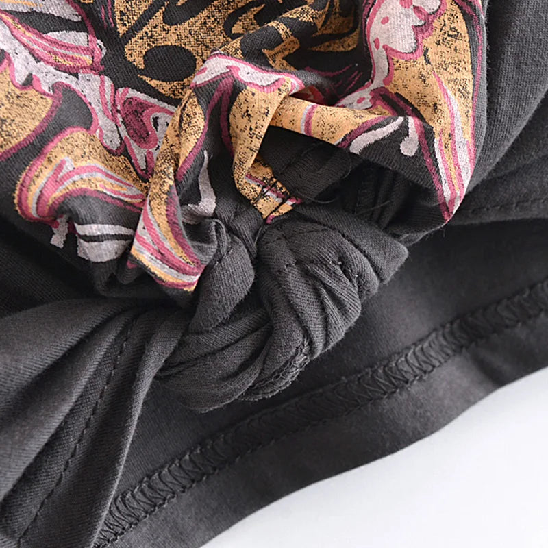 WW | Crop-T-Shirt mit Knopfdetail