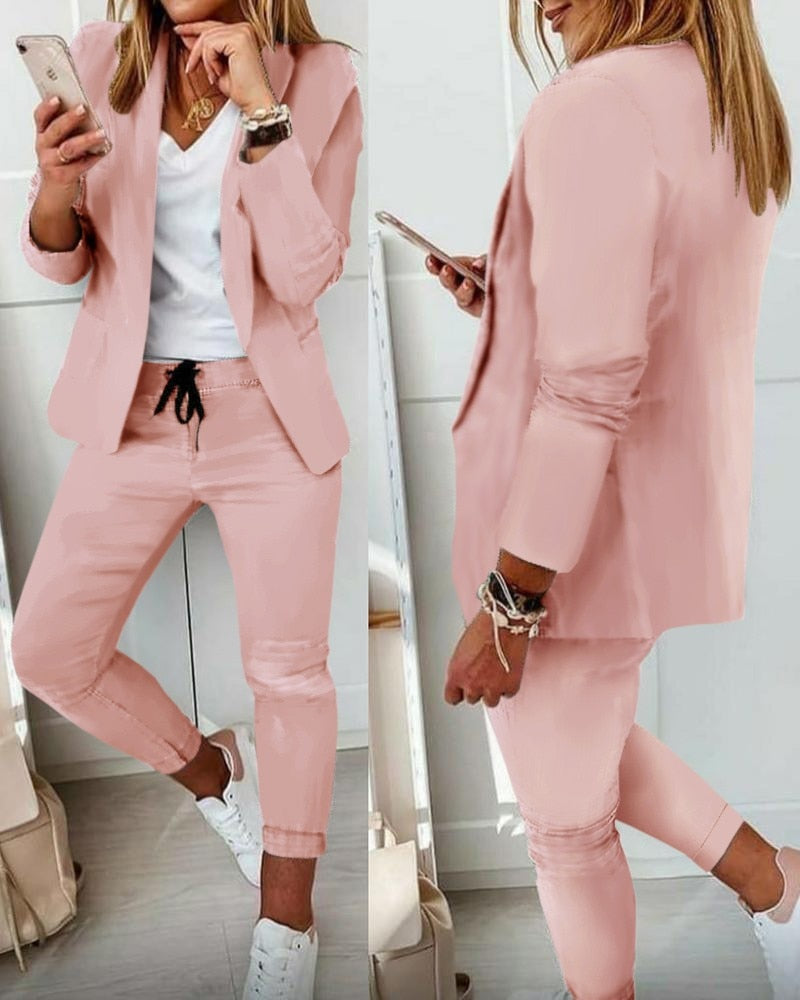 W&W Mode - Blazer und Hose als Set