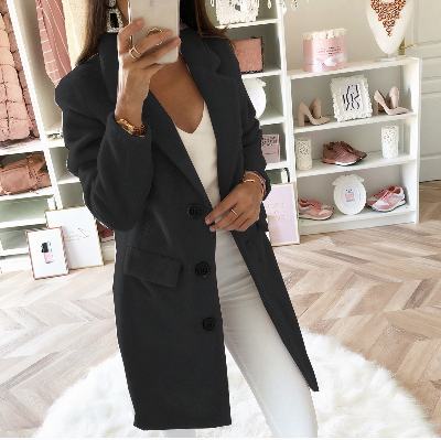 WW | Elegante Jacke mit Taschen für Damen