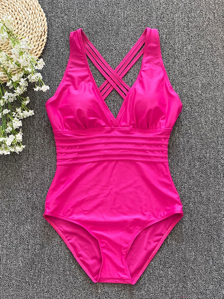 W&W Mode | Eleganter Einteiliger Badeanzug für Damen