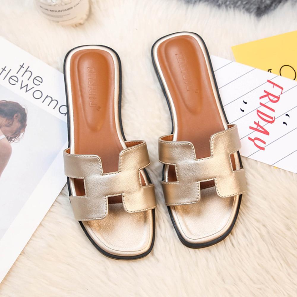 WW | Sandalen Schicke Leder Sandalen Für Damen