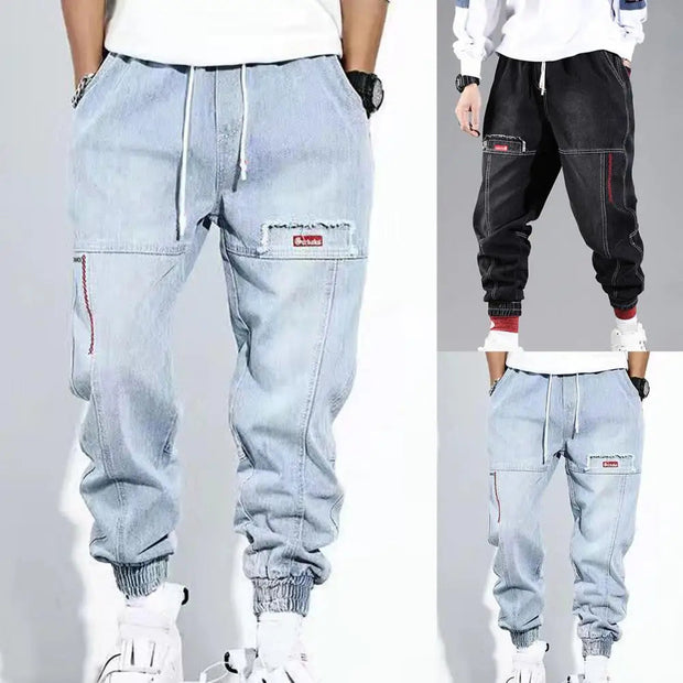 WW | Lässige Denim Joggerhose Für Männer