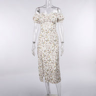 WW - Maxikleid mit puffärmel