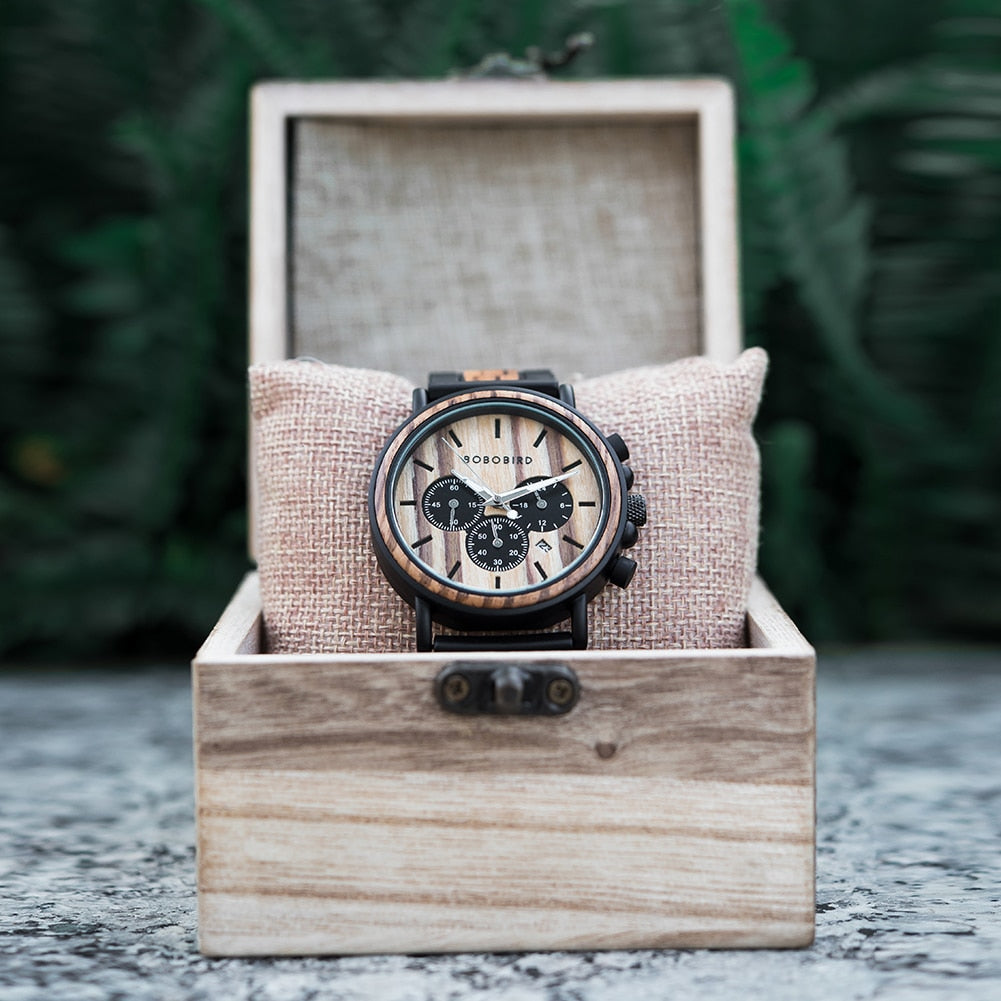W&W Mode | Uhr Für Herren Mit Militärstil Und Wasserbeständigkeit