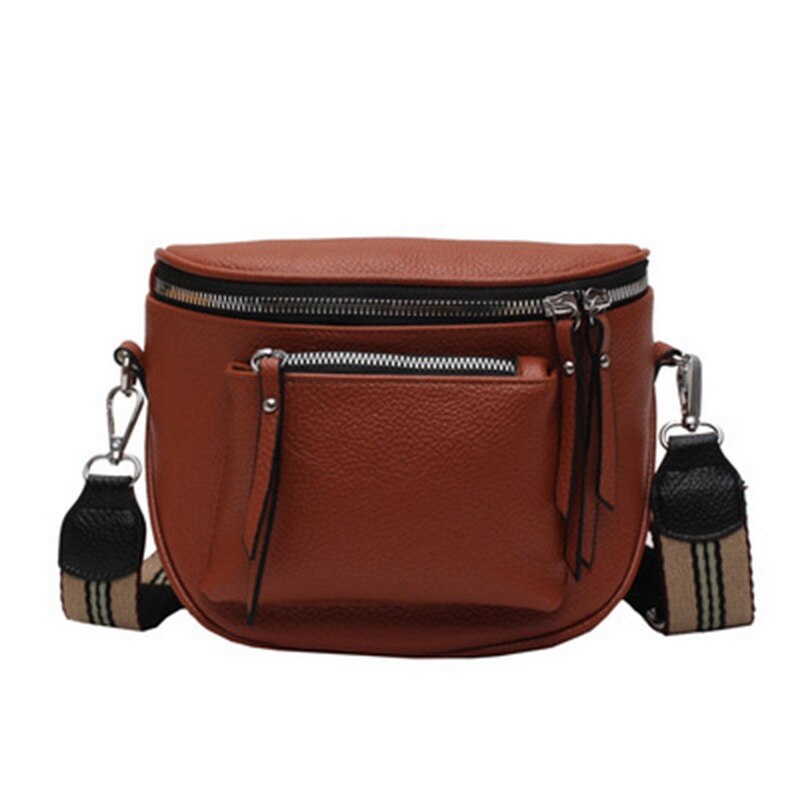 Handliche Schultertasche - praktische Crossbody-Tasche für unterwegs