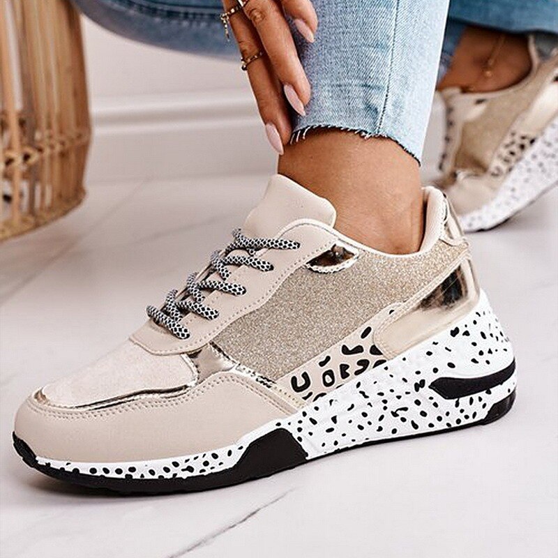 WW - Schuhe mit Leopardenmuster