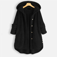 WW | Stylische, Superweiche Fleece-Kapuzenjacke