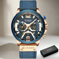 WW | Luxus Militär Leder Uhr Für Herren