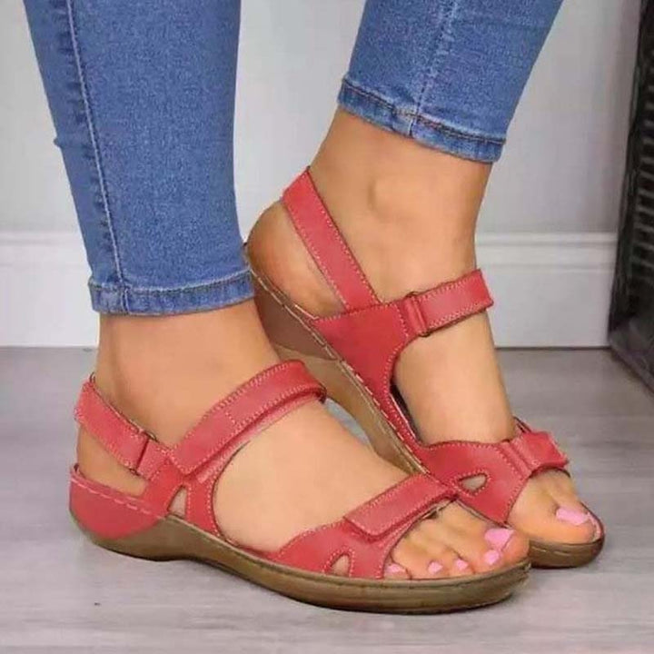 W&W Mode | Bequeme orthopädische Sandalen mit Schnalle