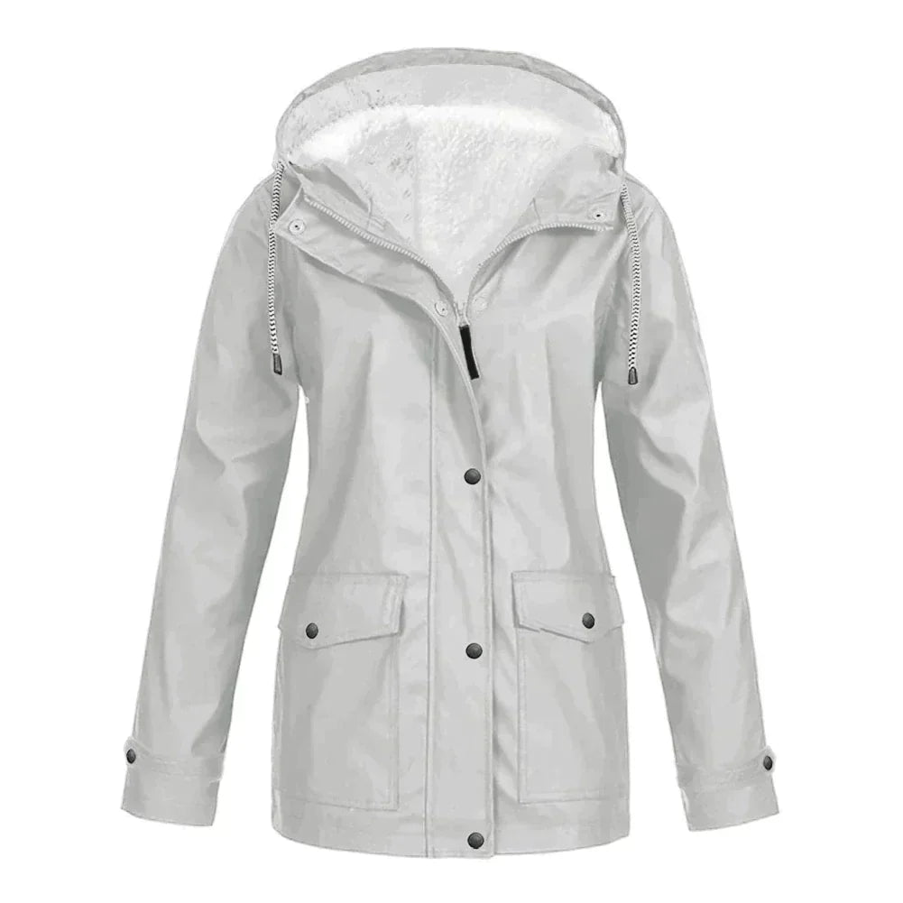 W&W Mode - Elegante und warme Regenjacke