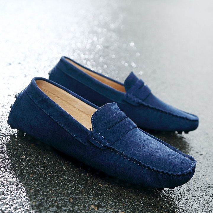 W&W Mode | Freizeit Slipper aus Wildleder
