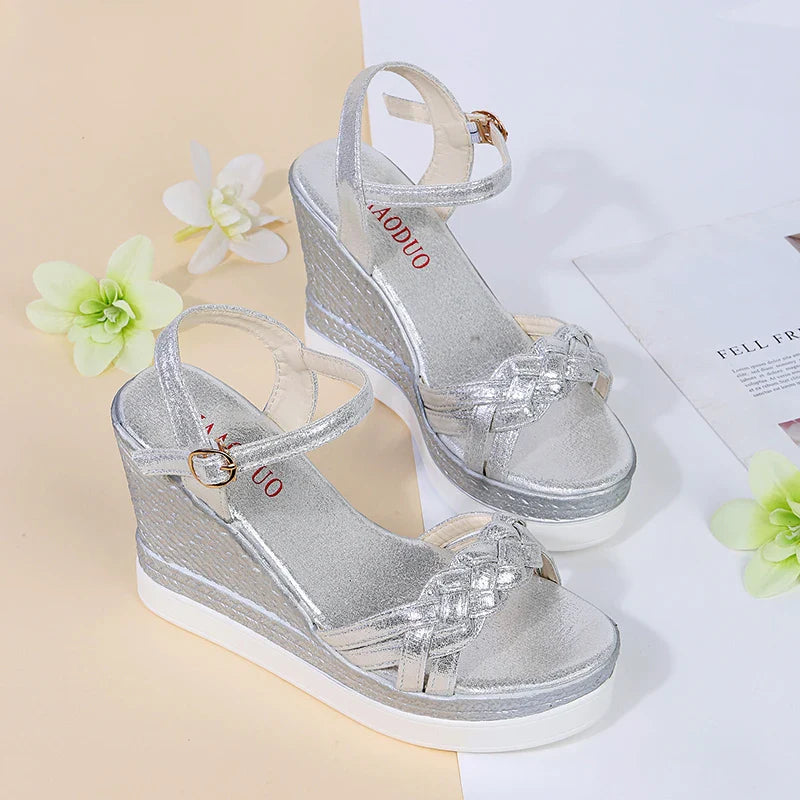 WW | Better Off That Way Wedges Sandalen